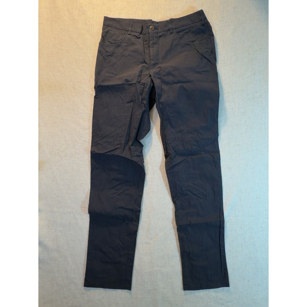 Canali 1934 Chino Pants Navy Blue Slim Straight Size 32